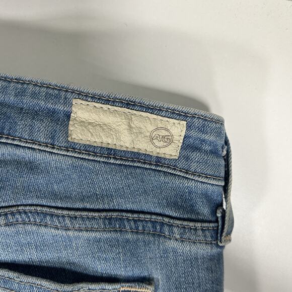 AG Adriano Goldschmied Jeans Womens 28R The Legging Ankle Super Skinny Lght Blue - Picture 13 of 16